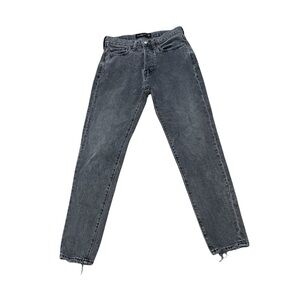 Abercrombie & Fitch Women’s 90s Stretch Straight Jeans in Grey | Size 28